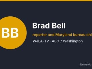 Brad Bell, reporter and Maryland bureau chief, WJLA-TV