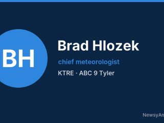 Brad Hlozek, chief meteorologist, KTRE