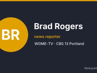 Brad Rogers, news reporter, WGME-TV
