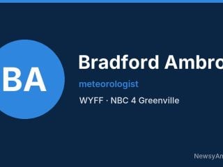 Bradford Ambrose, meteorologist, WYFF