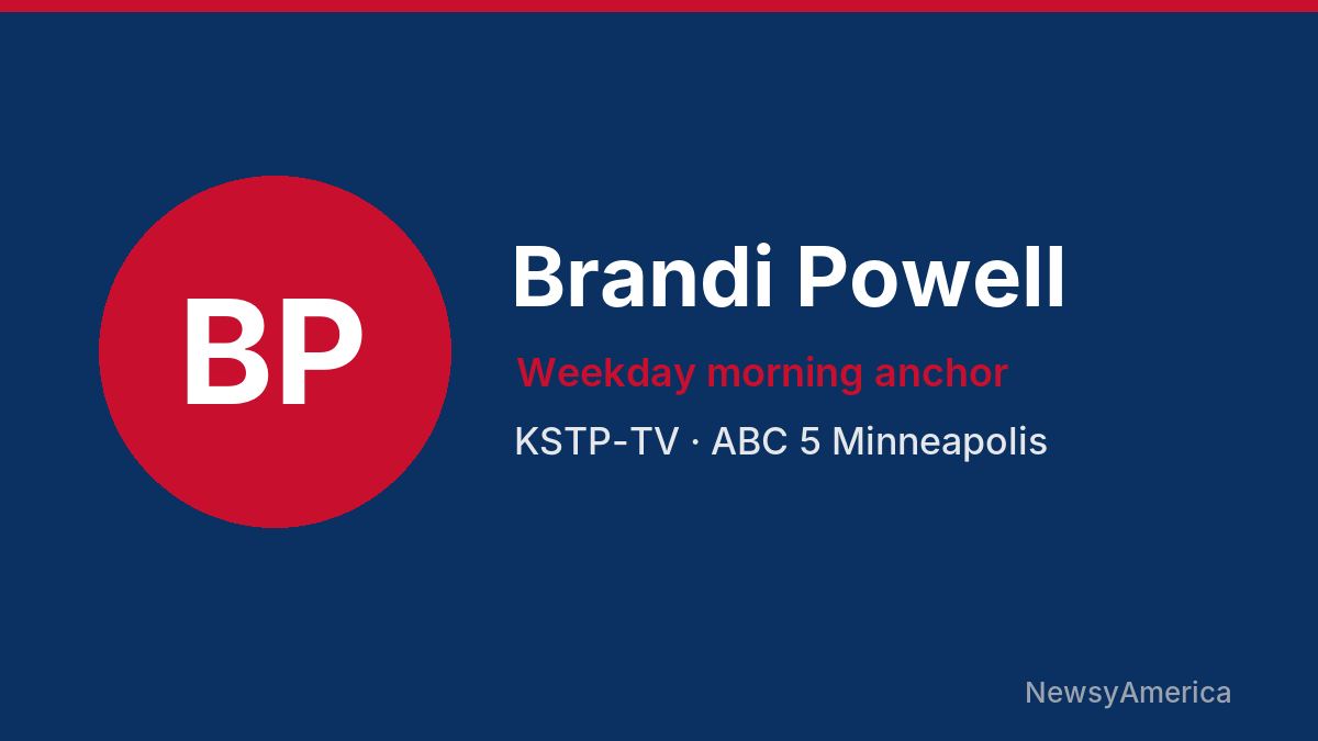 Brandi Powell – KSTP-TV, Minneapolis