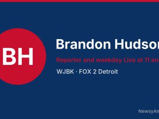 Brandon Hudson, Reporter and weekday Live at 11 anchor, WJBK