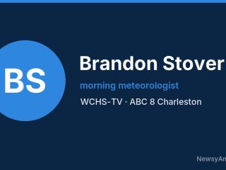 Brandon Stover, morning meteorologist, WCHS-TV