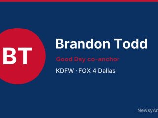 Brandon Todd, Good Day co-anchor, KDFW
