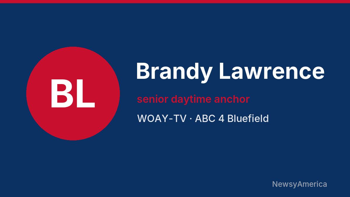 Brandy Lawrence – WOAY-TV, Bluefield