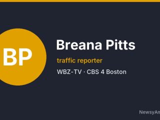 Breana Pitts, traffic reporter, WBZ-TV