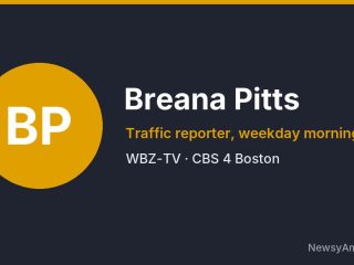 Breana Pitts, Traffic reporter, weekday mornings, WBZ-TV