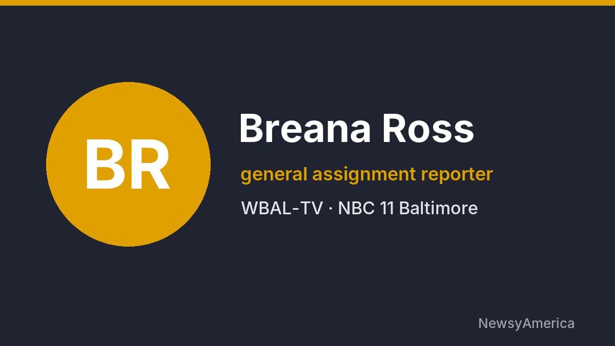 Breana Ross – WBAL-TV, Baltimore