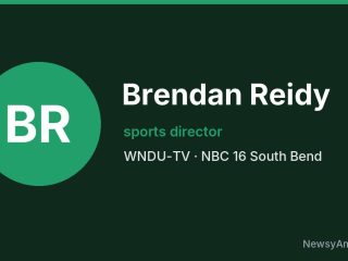 Brendan Reidy, sports director, WNDU-TV