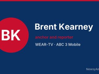 Brent Kearney, anchor and reporter, WEAR-TV