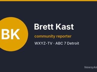 Brett Kast, community reporter, WXYZ-TV