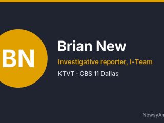 Brian New, Investigative reporter, I-Team, KTVT