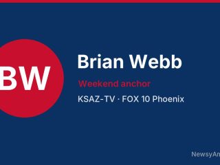 Brian Webb, Weekend anchor, KSAZ-TV
