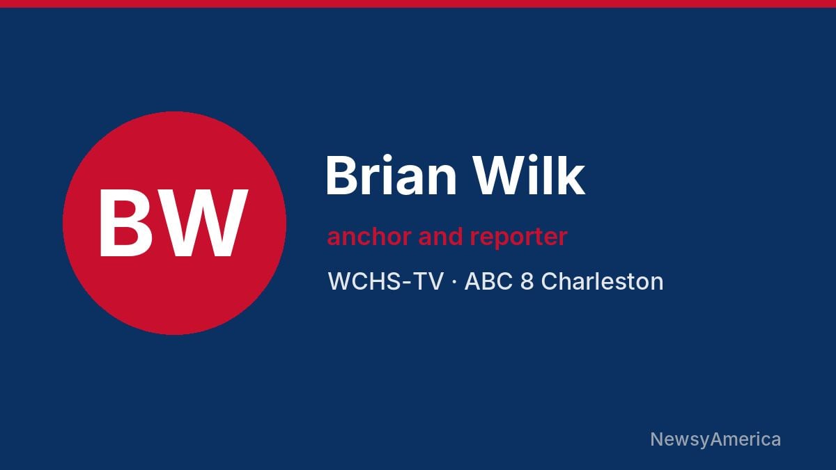 Brian Wilk – WCHS-TV, Charleston