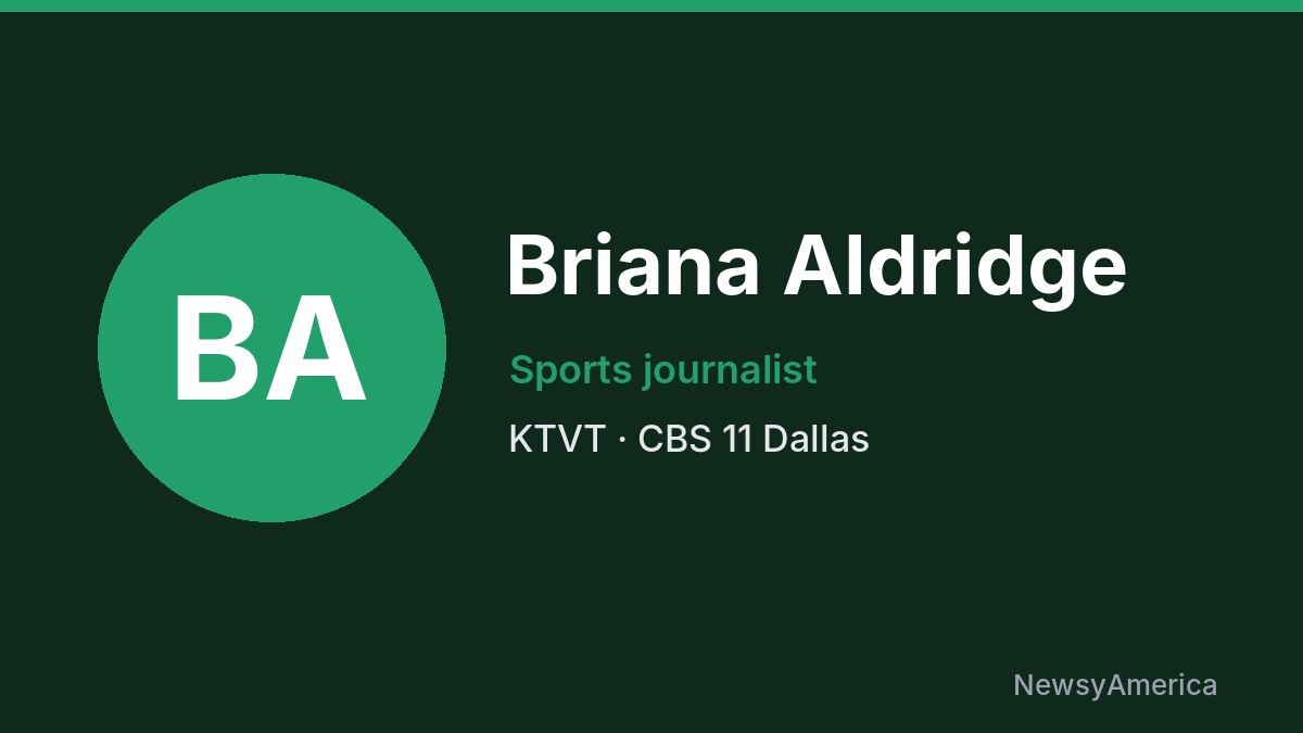 Briana Aldridge – KTVT, Dallas
