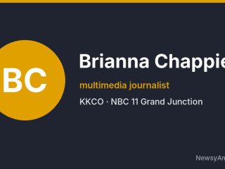 Brianna Chappie, multimedia journalist, KKCO