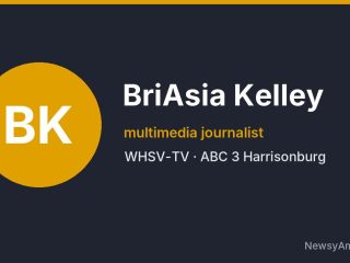 BriAsia Kelley, multimedia journalist, WHSV-TV