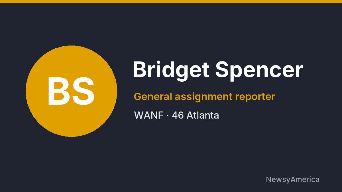 Bridget Spencer – WANF, Atlanta