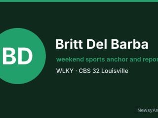 Britt Del Barba, weekend sports anchor and reporter, WLKY
