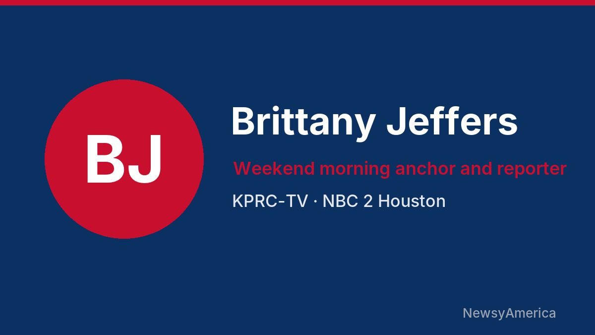 Brittany Jeffers – KPRC-TV, Houston