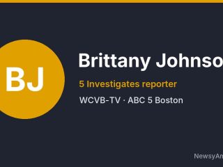 Brittany Johnson, 5 Investigates reporter, WCVB-TV