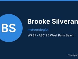 Brooke Silverang, meteorologist, WPBF