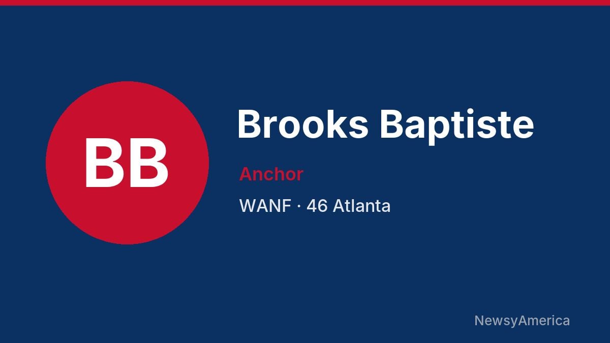 Brooks Baptiste – WANF, Atlanta