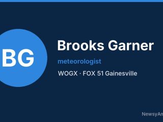 Brooks Garner, meteorologist, WOGX