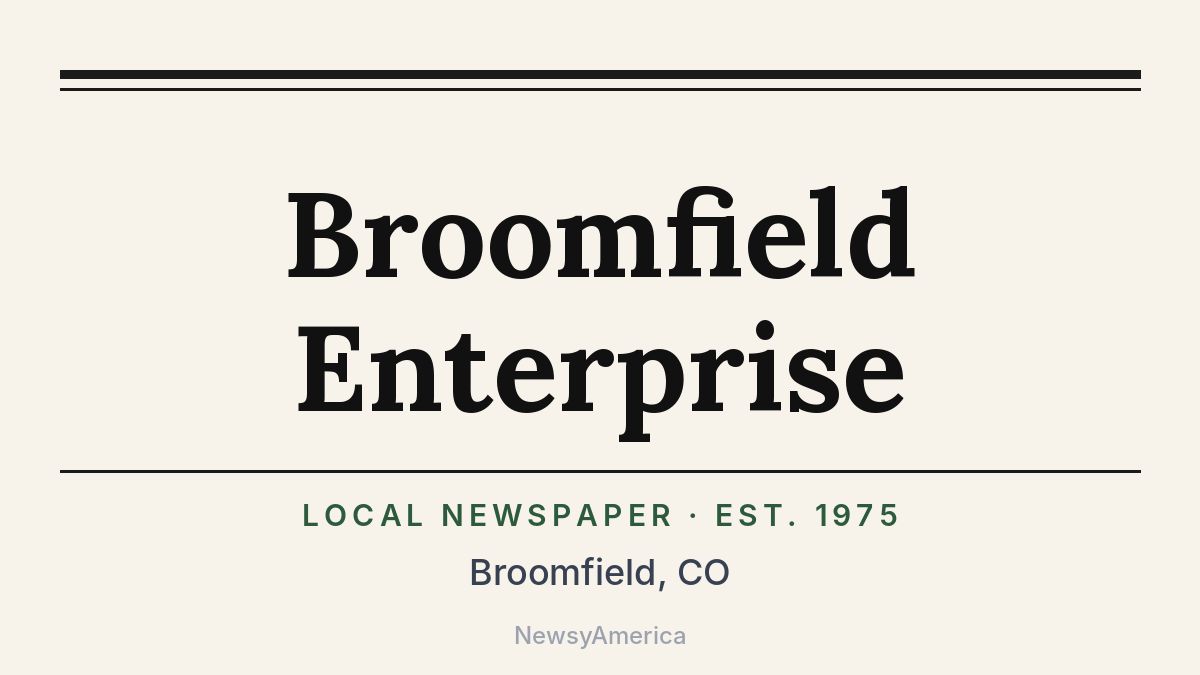 Broomfield Enterprise – Colorado