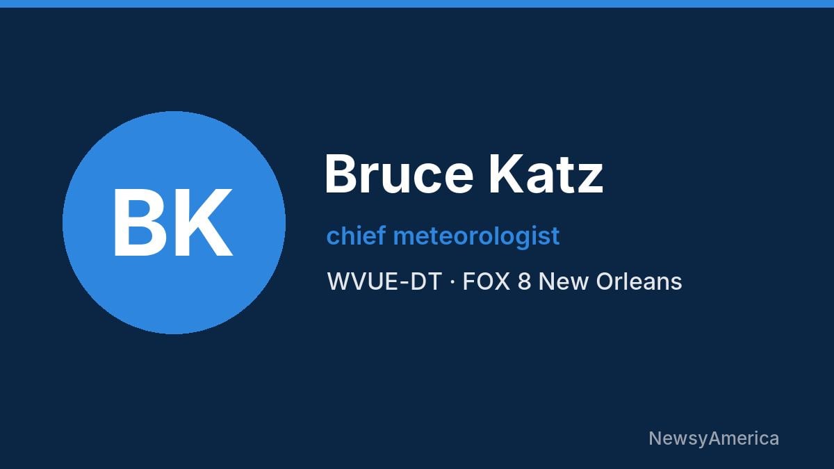 Bruce Katz – WVUE-DT, New Orleans