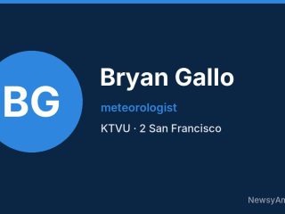 Bryan Gallo, meteorologist, KTVU