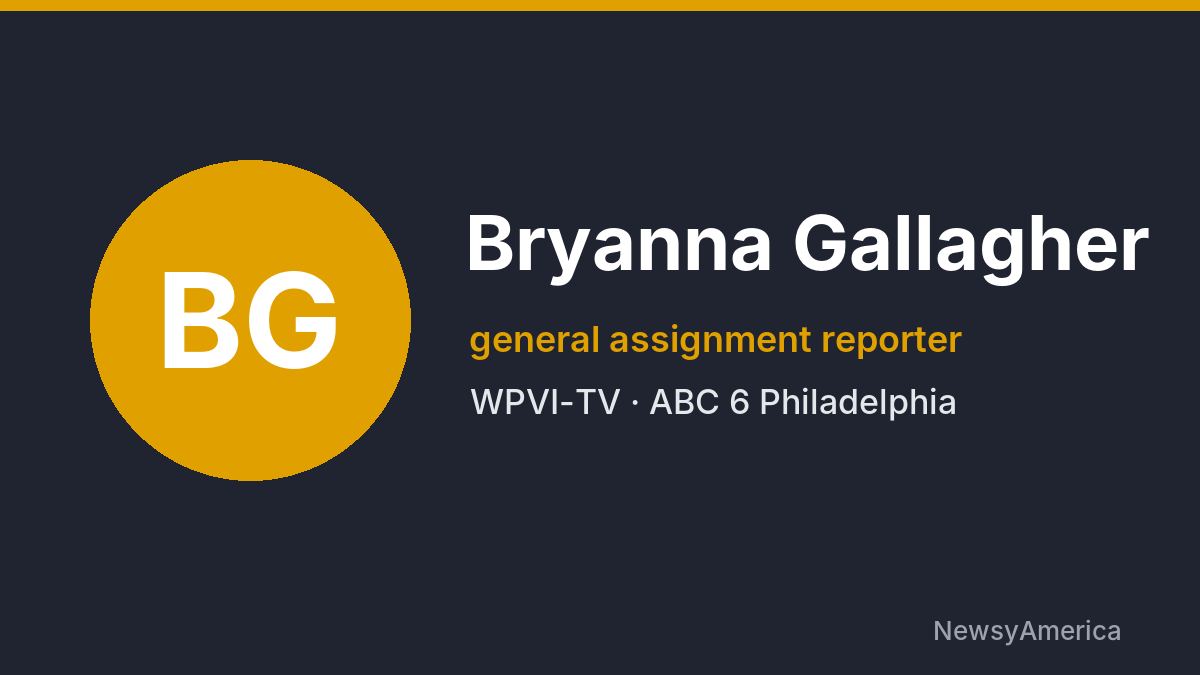 Bryanna Gallagher – WPVI-TV, Philadelphia