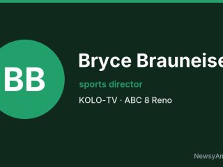 Bryce Brauneisen, sports director, KOLO-TV