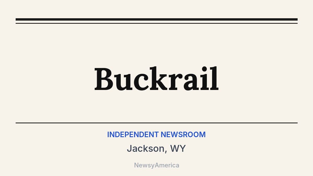Buckrail – Jackson, WY