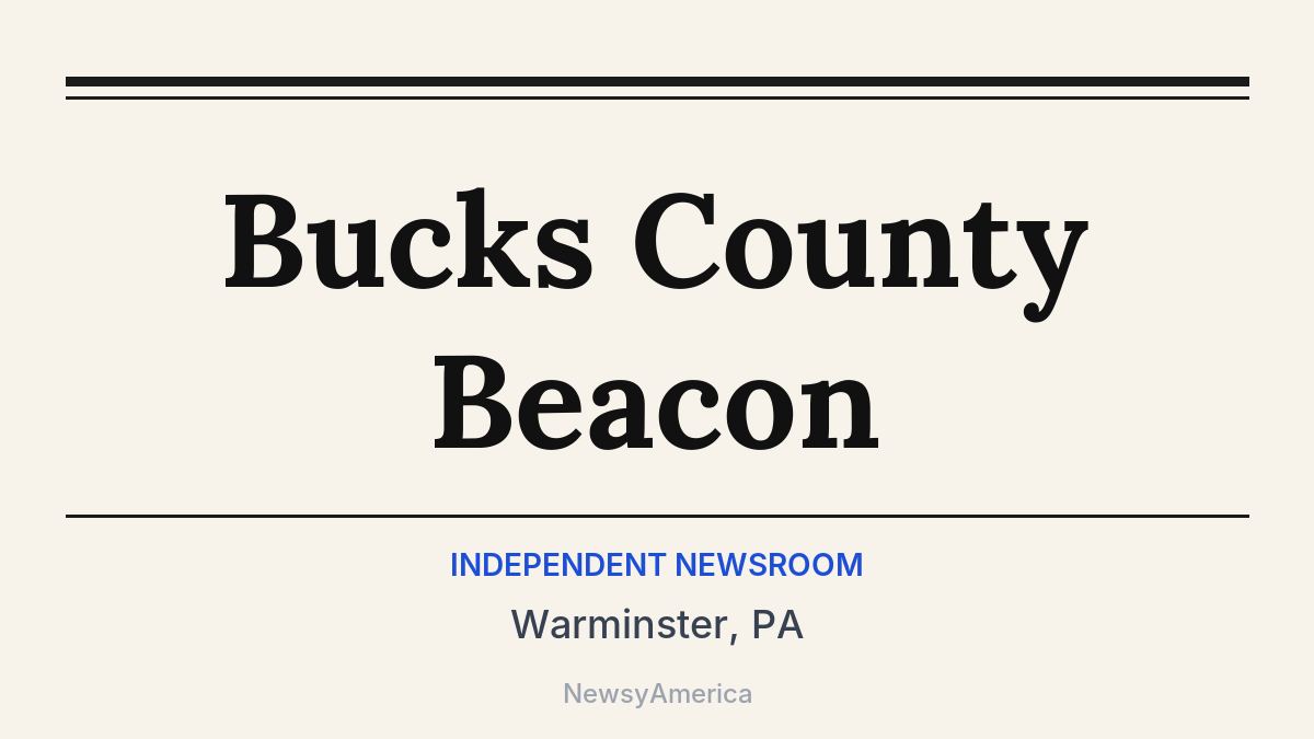 Bucks County Beacon – Warminster, PA
