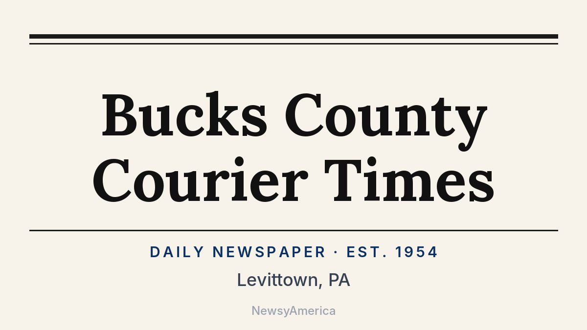 Bucks County Courier Times – Levittown, PA