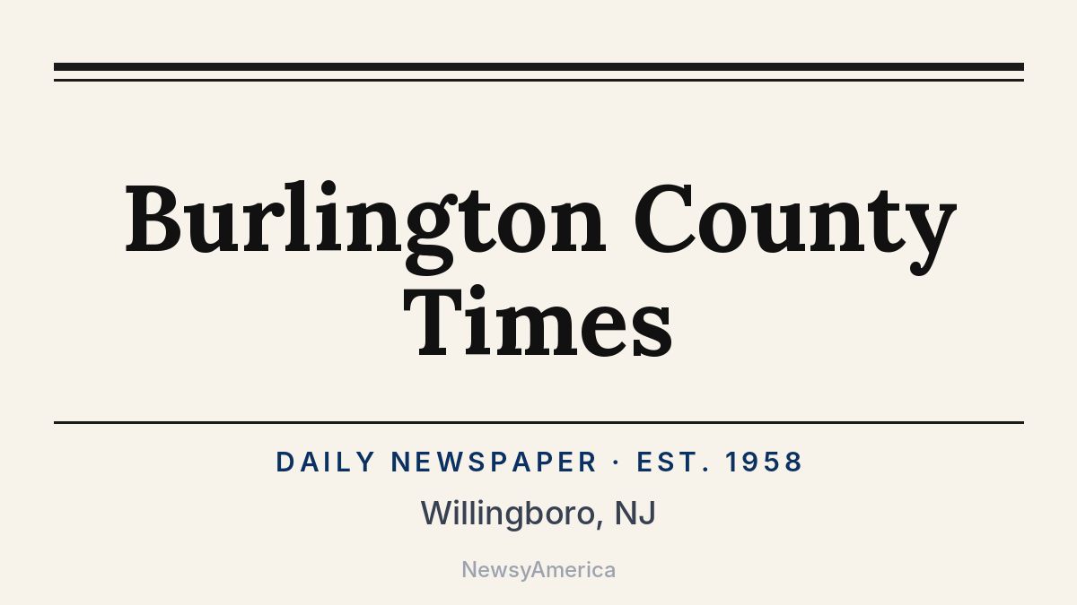 Burlington County Times – Willingboro, NJ