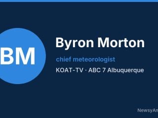 Byron Morton, chief meteorologist, KOAT-TV