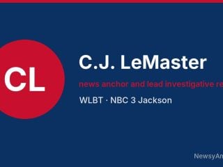 C.J. LeMaster, news anchor and lead investigative reporter, WLBT