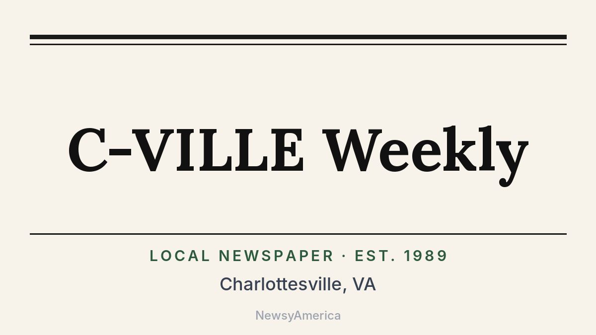 C-VILLE Weekly – Charlottesville, VA