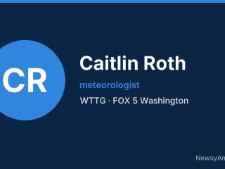 Caitlin Roth, meteorologist, WTTG