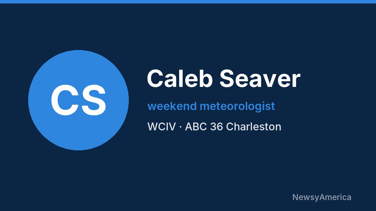Caleb Seaver – WCIV, Charleston