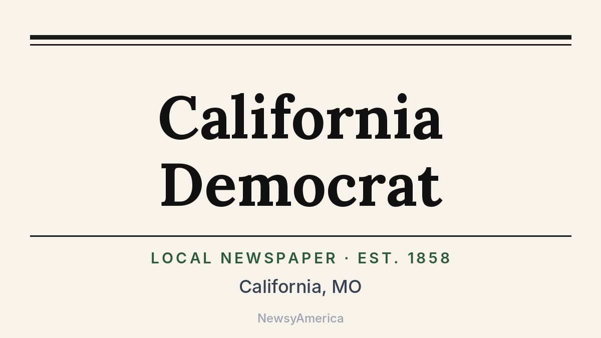California Democrat – Missouri