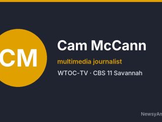 Cam McCann, multimedia journalist, WTOC-TV