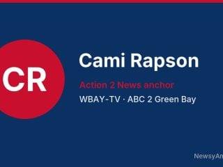 Cami Rapson, Action 2 News anchor, WBAY-TV