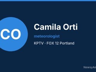 Camila Orti, meteorologist, KPTV
