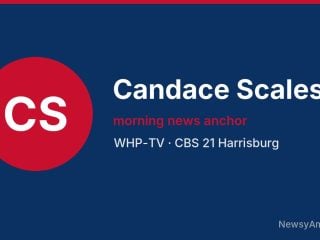 Candace Scalese, morning news anchor, WHP-TV