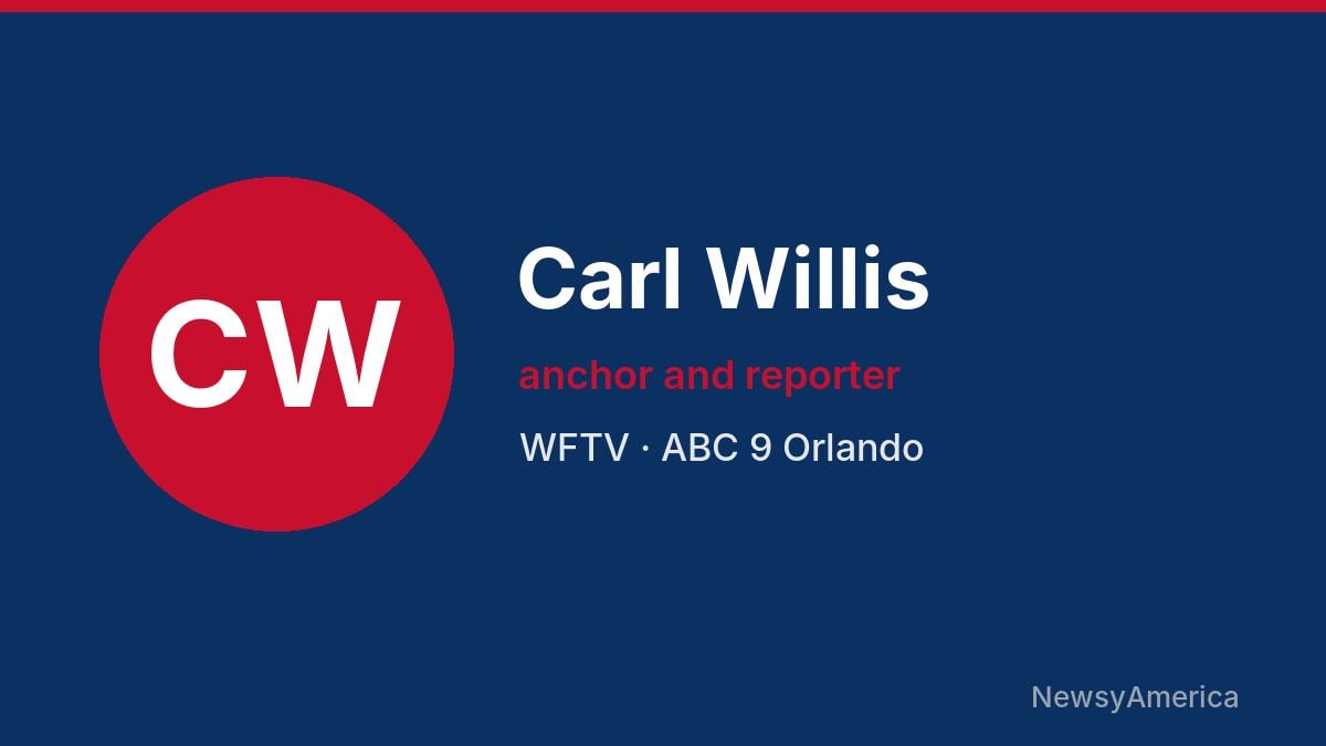 Carl Willis – WFTV, Orlando