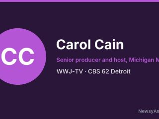 Carol Cain, Senior producer and host, Michigan Matters, WWJ-TV
