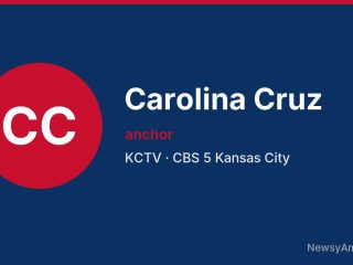 Carolina Cruz, anchor, KCTV